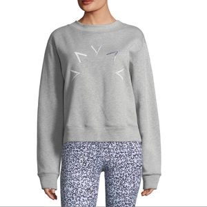 Varley Knoll Logo Sweatshirt Gray